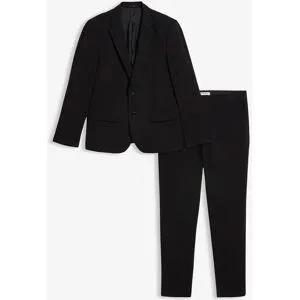 bonprix Super Stretch-Anzug (2tlg. Set), Slim Fitschwarz 58Herren