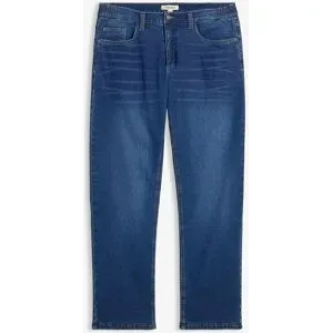 bonprix Thermo Relaxed Fit Jeans mit Dehnbund, Straightblau 54Herren