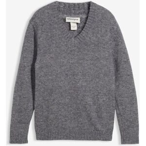 bonprix Grobstrick-Pullover in Regular Fitgrau 64Herren