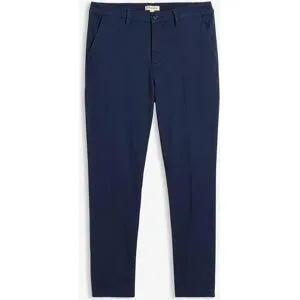 bonprix Regular Fit Chinohose mit Thermo-Flanellfutter, Taperedblau 62Herren