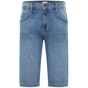 bonprix Mustang Denim Stretch-Bermuda, Straightblau 38Herren