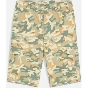 bonprix Cargo-Longbermuda, Loose Fitbeige 52Herren