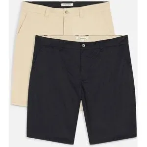 bonprix Chino-Bermuda (2er Pack)schwarz 58Herren