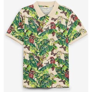bonprix Poloshirt aus reiner Bio-Baumwolle, Kurzarmweiß 52Herren