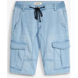 bonprix Sweatjeans-Bermuda in Regular-Fitblau 62Herren