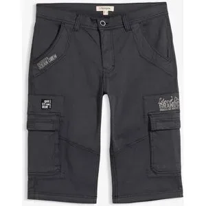 bonprix Long-Bermuda mit Cargotaschen in Regular-Fitgrau 64Herren