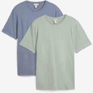 bonprix T-Shirt aus reiner Baumwolle (2er Pack)grün 56Herren