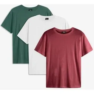 bonprix T-Shirt (3er Pack)rot 64Herren