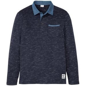 bonprix Poloshirt aus reiner Baumwolleblau 60Herren