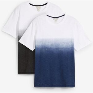 bonprix T-Shirt aus reiner Baumwolle (2er Pack)blau 48Herren