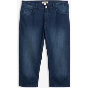 bonprix Leichte 3/4-Jeans mit Dehnbund, Slim Fitblau 40Herren