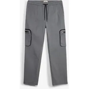 bonprix Regular Fit Cargohose mit praktischen Taschen, Straightgrau 56Herren