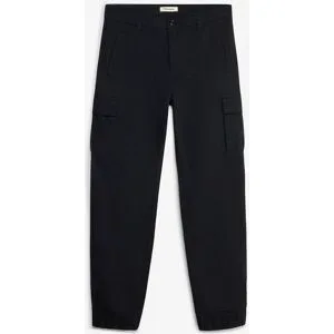 bonprix Regular Fit Stretch-Cargohose, Taperedschwarz 62Herren