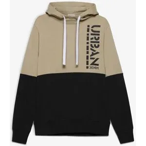 bonprix Hoodie in Slim Fitschwarz 56Herren