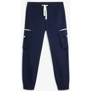 bonprix Stretch-Cargo-Schlupfhose, Regular Fitblau 58Herren