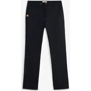 bonprix Classic Fit Stretch-Chinohose mit weitem Bein, Straightschwarz 52Herren