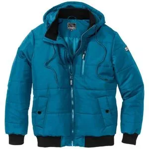 bonprix Winter-Steppjacke in Blousonform mit Kapuzepetrol 58Herren