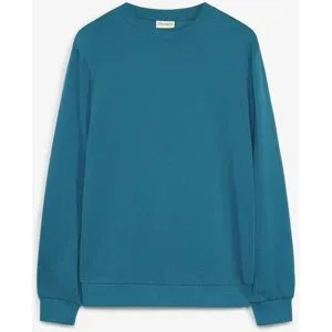 bonprix Sweatshirt in Regular-Fitpetrol 60Herren