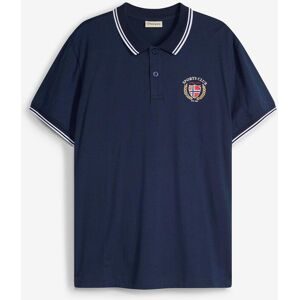 bonprix Poloshirt, Kurzarm aus reiner Bio-Baumwolleblau 60Herren