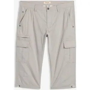 bonprix Cargo-Long-Bermuda aus reiner Baumwolle in Regular-Fitgrau 60Herren