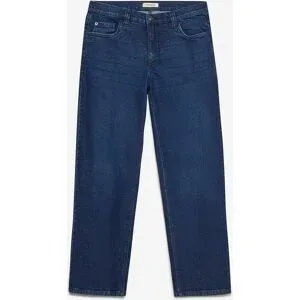 bonprix Loose-Fit-Jeans, Straightblau 36Herren