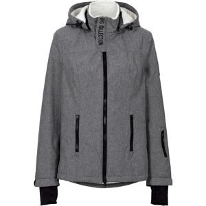 bonprix wasserdichte Outdoor-Funktions-Jacke mit Teddyfleecegrau 42Damen