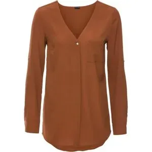 bonprix Longblusebraun 44Damen