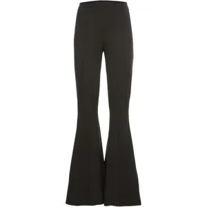 bonprix Schlaghose aus Punto di Romaschwarz 48Damen