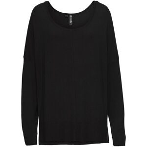 bonprix Oversize-Strickpulloverschwarz 40Damen