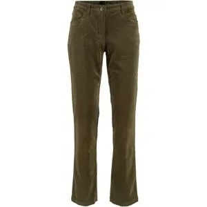 bonprix Cordhose aus elastischem Baumwoll-Mixgrün 54Damen