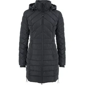 bonprix Long-Steppjacke mit Wattierungschwarz 48Damen