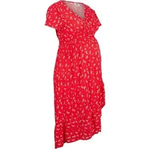 bonprix 2-in-1 Umstands- und Stillkleid aus Viskose- Creperot 44Damen