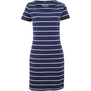 bonprix Jerseykleid aus Baumwolle mit Stretchblau 36Damen
