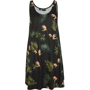 bonprix Strandkleid aus reiner Bio-Baumwolleschwarz 40Damen