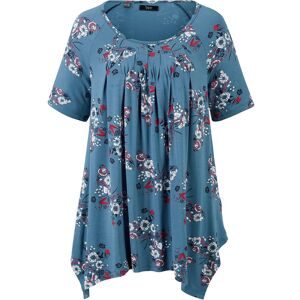 bonprix Zipfel-Longshirt, kurzarmblau 36Damen