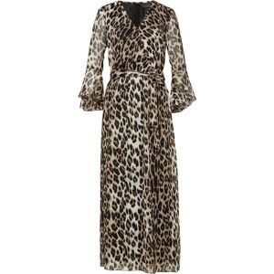 bonprix Maxikleid mit Leo-Druckbeige 38Damen