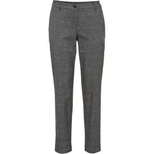 bonprix Karo-Chinohoseschwarz 50Damen