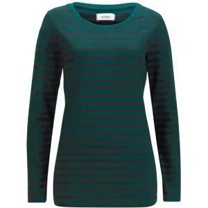 bonprix Langarmshirt mit reiner Bio-Baumwolleschwarz 32Damen