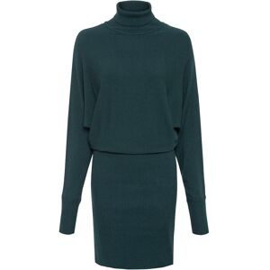 bonprix Strickkleid mit Rollkragen, aus Viskose, Polyamid und Polyester