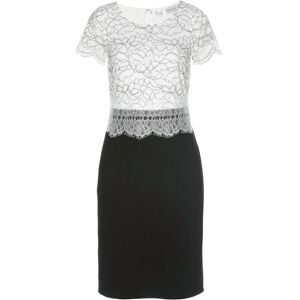bonprix Kleid mit Spitzeschwarz 50Damen