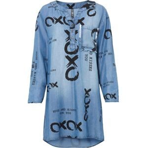 bonprix Midikleid für Frühjahr und Sommer, Jeanskleid, aus Lyocell (TENCEL™)