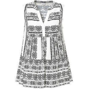 bonprix Blusentop aus softer Viskoseschwarz 36Damen