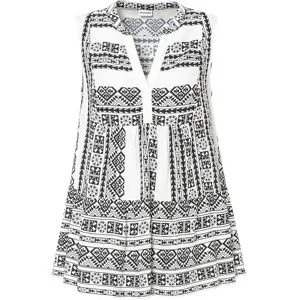 bonprix Blusentop aus softer Viskoseschwarz 38Damen