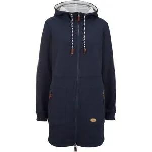 bonprix Long-Kapuzen-Sweatjackeblau 36Damen