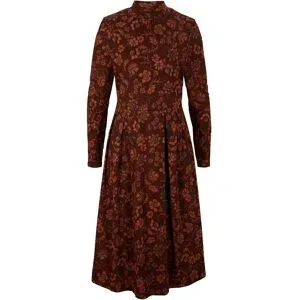 bonprix Jerseykleid mir Druck, langarmbraun 40Damen