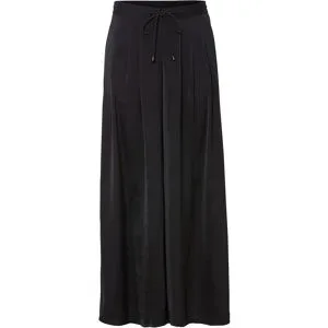 bonprix Culotte aus fließendem Satinschwarz 42Damen