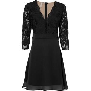 bonprix Midikleid 1 tlg. tlg. festlicher Stil, aus Polyester, mit Spitze und Elasthan-Anteil