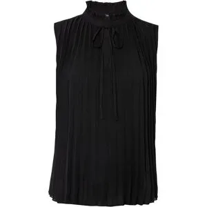 bonprix Plissee-Blusentopschwarz 36Damen