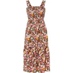 bonprix Midikleid aus Viskosepink 44Damen