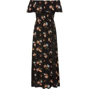 bonprix Carmen-Kleid aus fließender Viskoseschwarz 38Damen